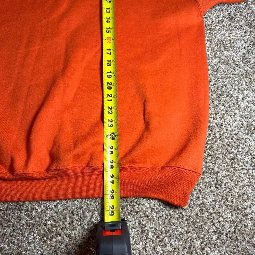 Champion Men's Orange Sweatshirt XL